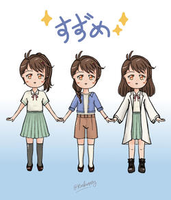 Suzume fanart illustration